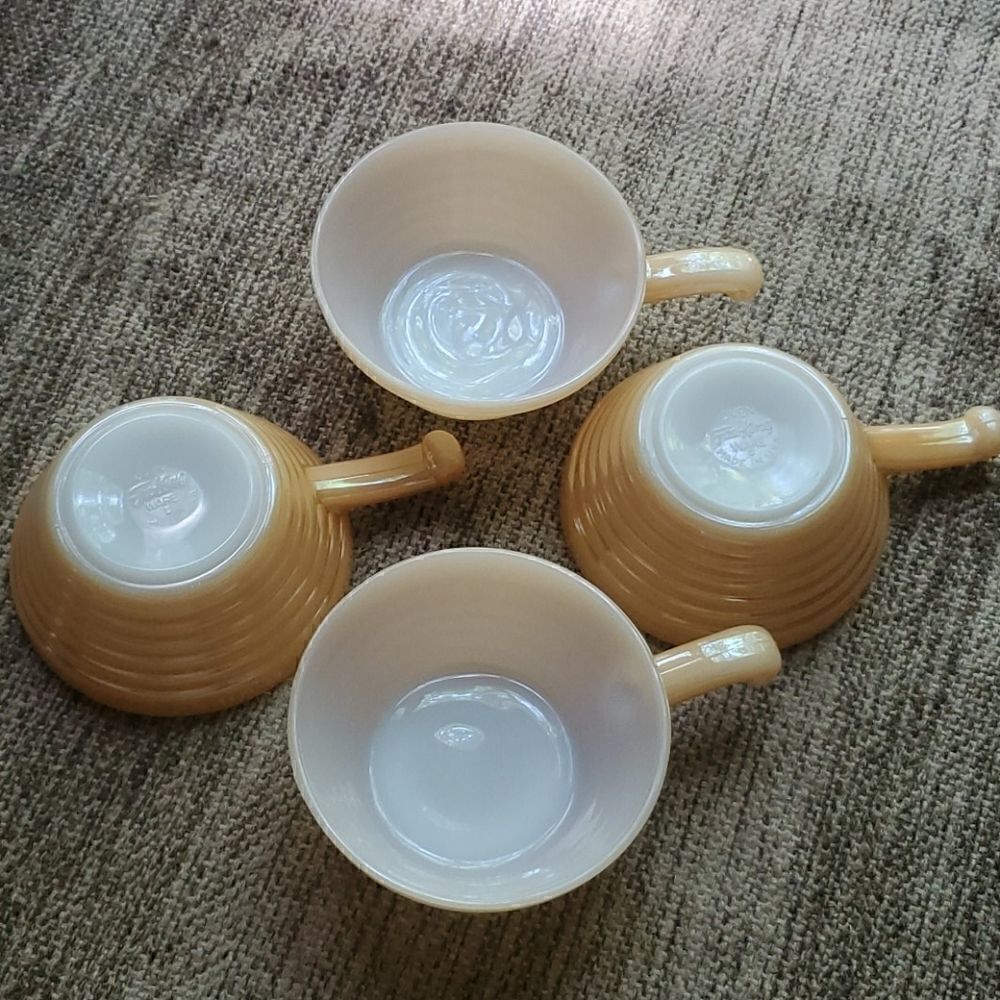 Fire King Ware | Handled Lusterware Bowls
